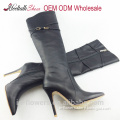 OEM wholesale customized top quality Genuine leather super thigh high latex women boots